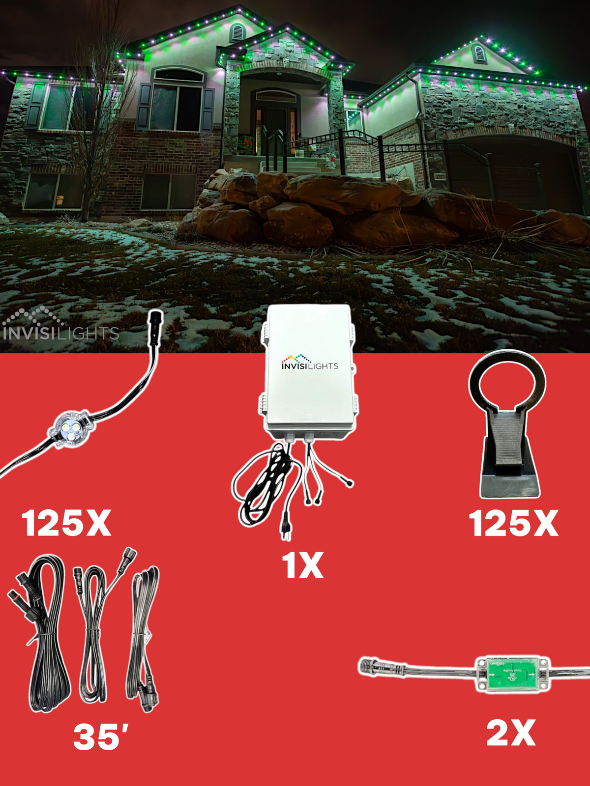 Invisi-Clips 125' Kit