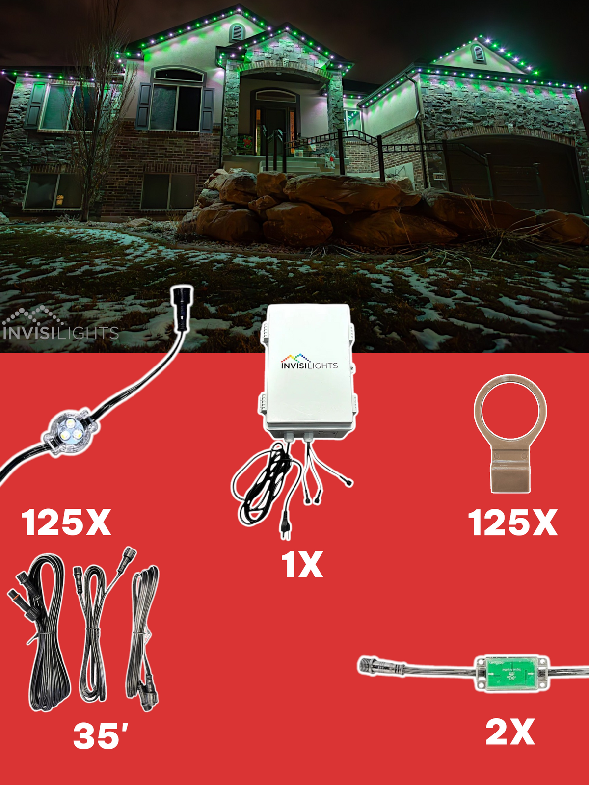 Invisi-Clips 125' Kit