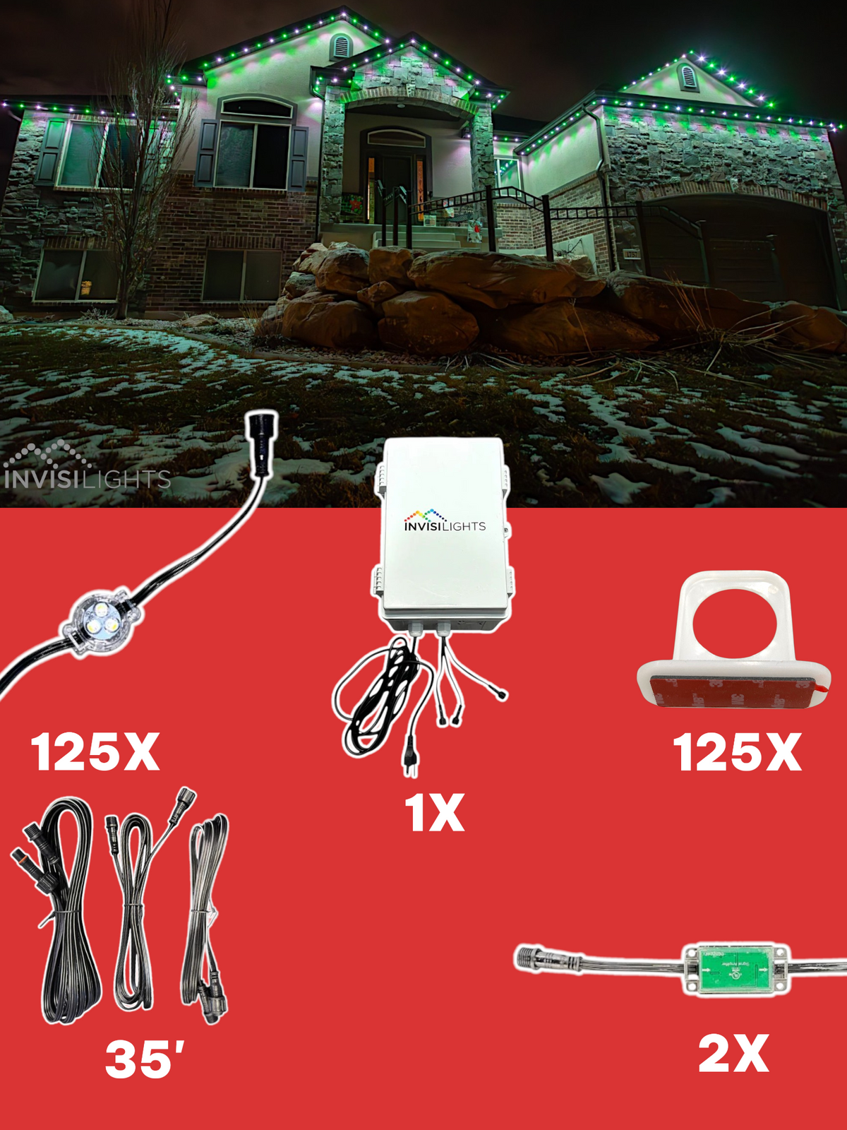 Invisi-Clips 125' Kit