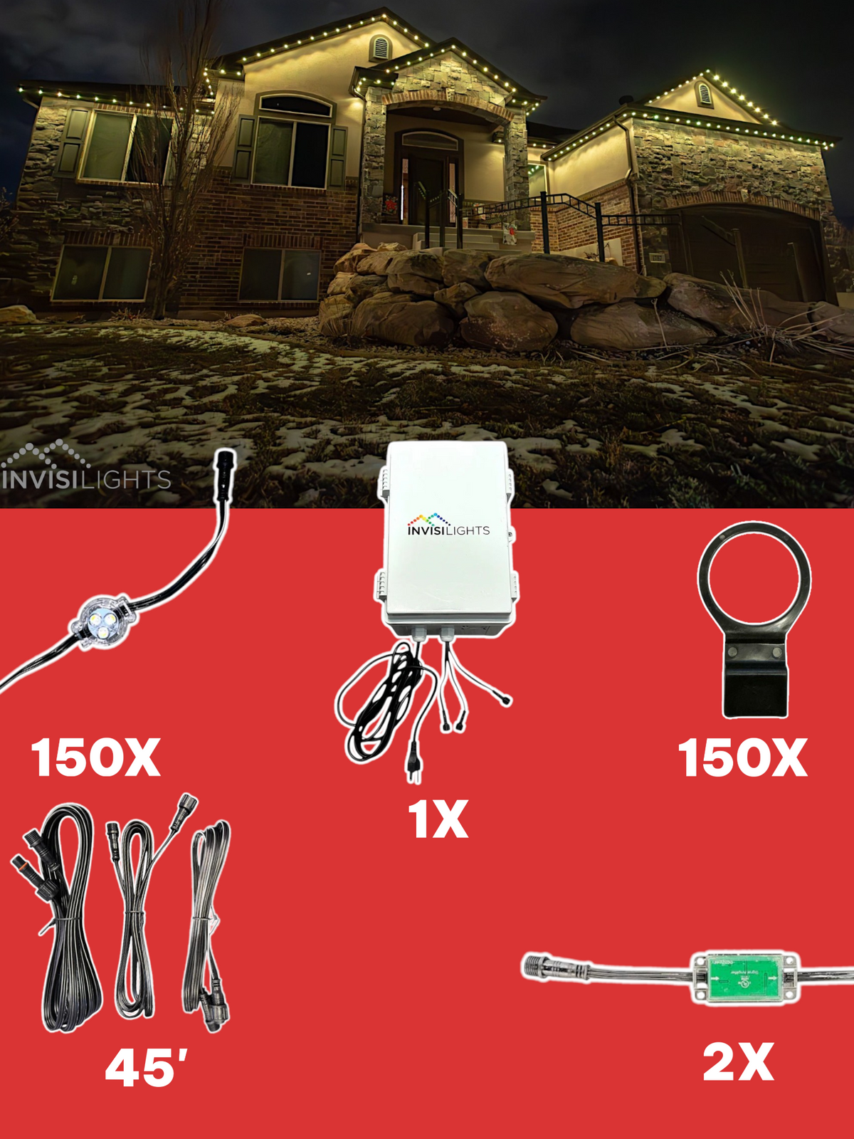 Invisi-Clips 150' Kit