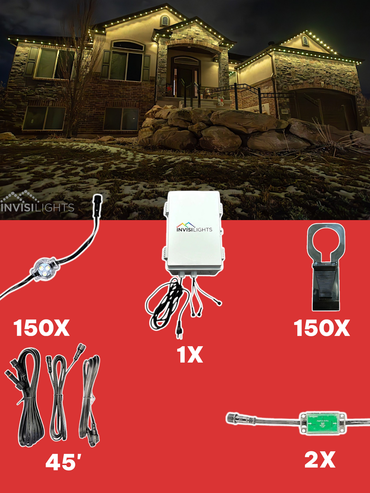 Invisi-Clips 150' Kit