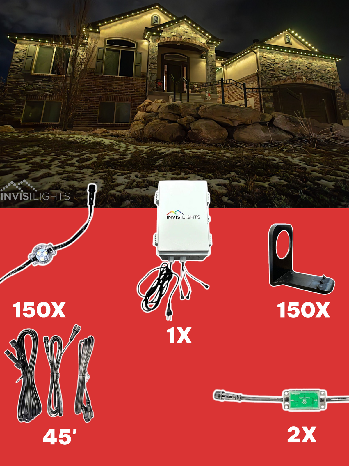 Invisi-Clips 150' Kit