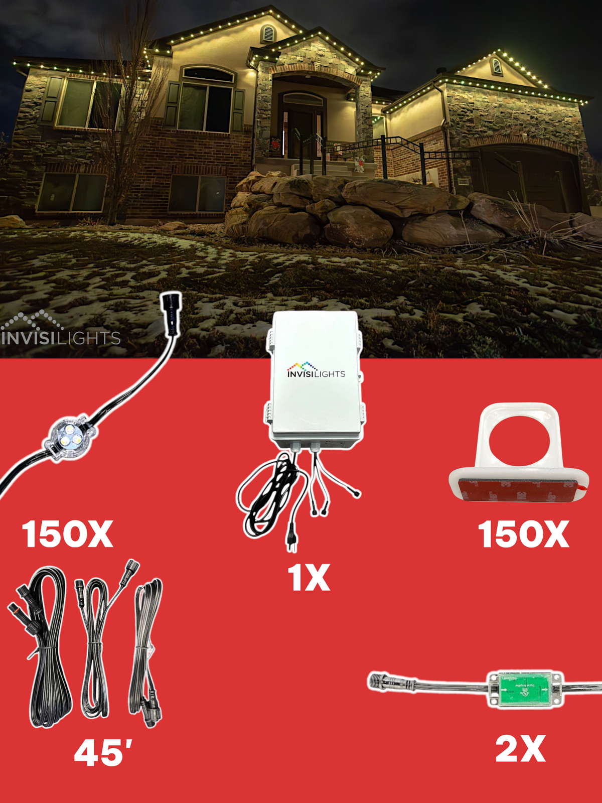 Invisi-Clips 150' Kit