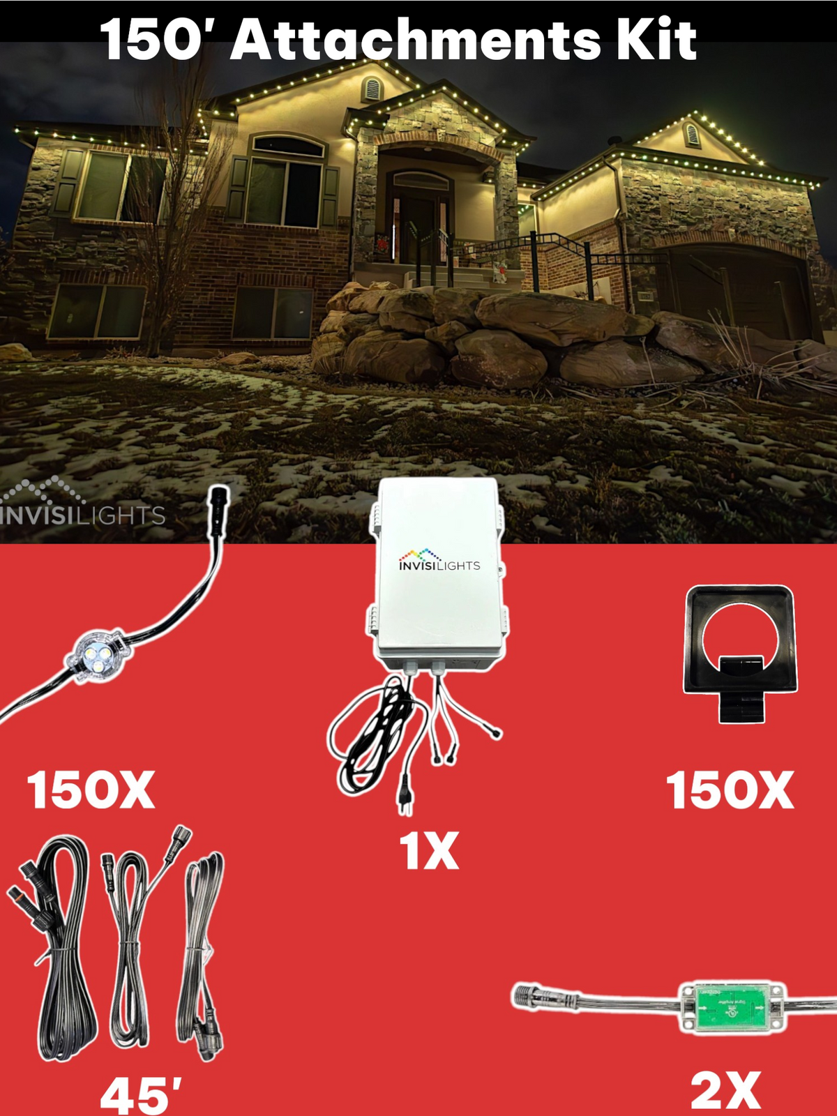 Invisi-Clips 150' Kit