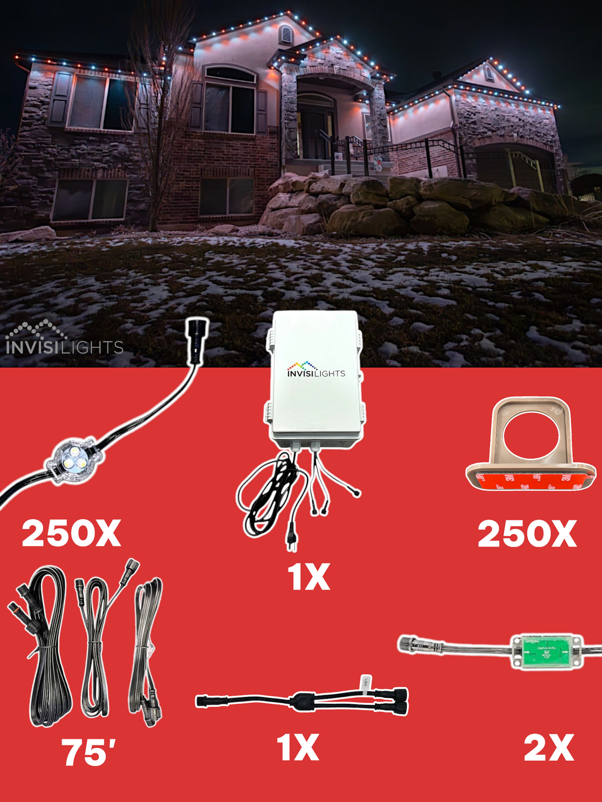 Invisi-Clips 250' Kit