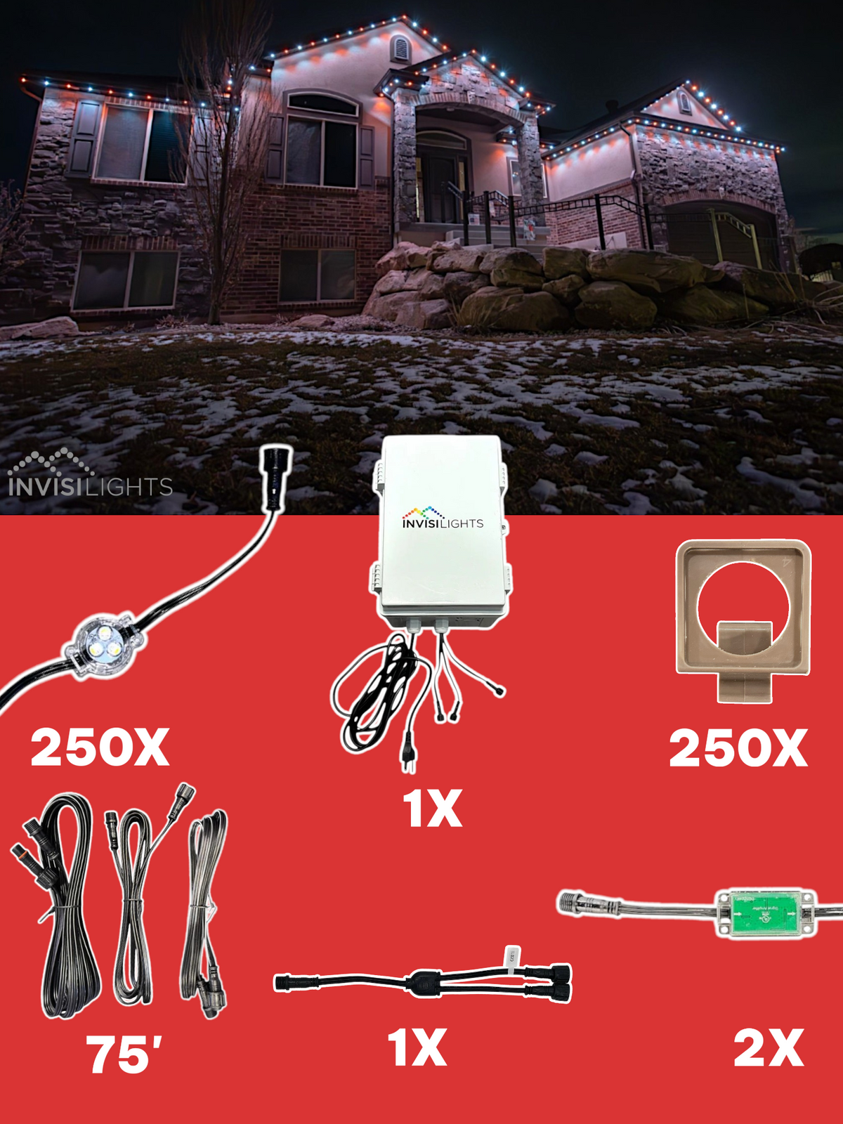 Invisi-Clips 250' Kit