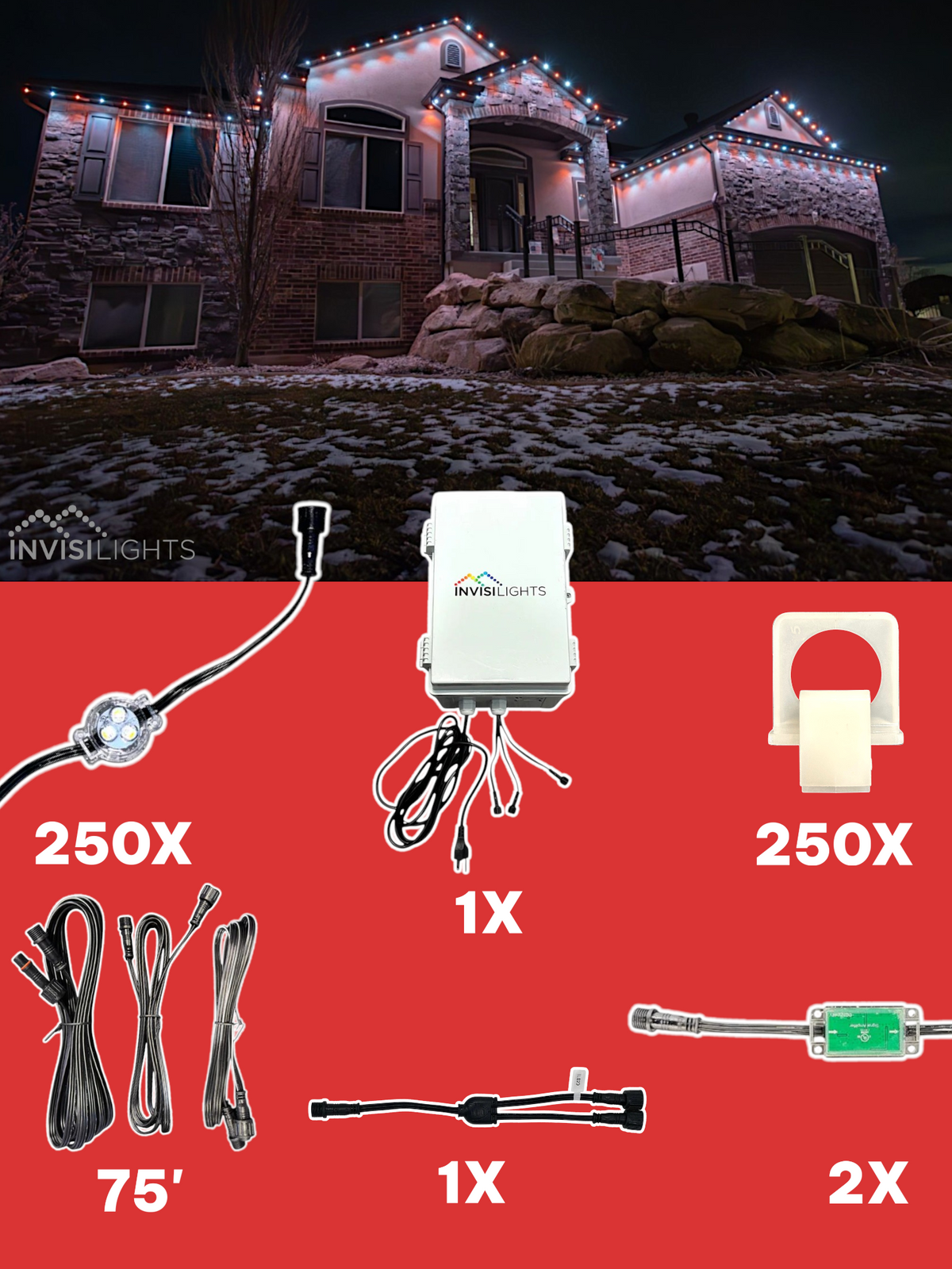 Invisi-Clips 250' Kit