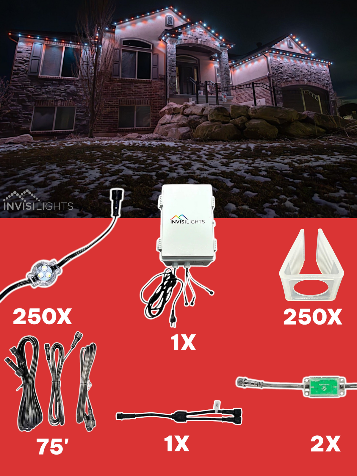 Invisi-Clips 250' Kit