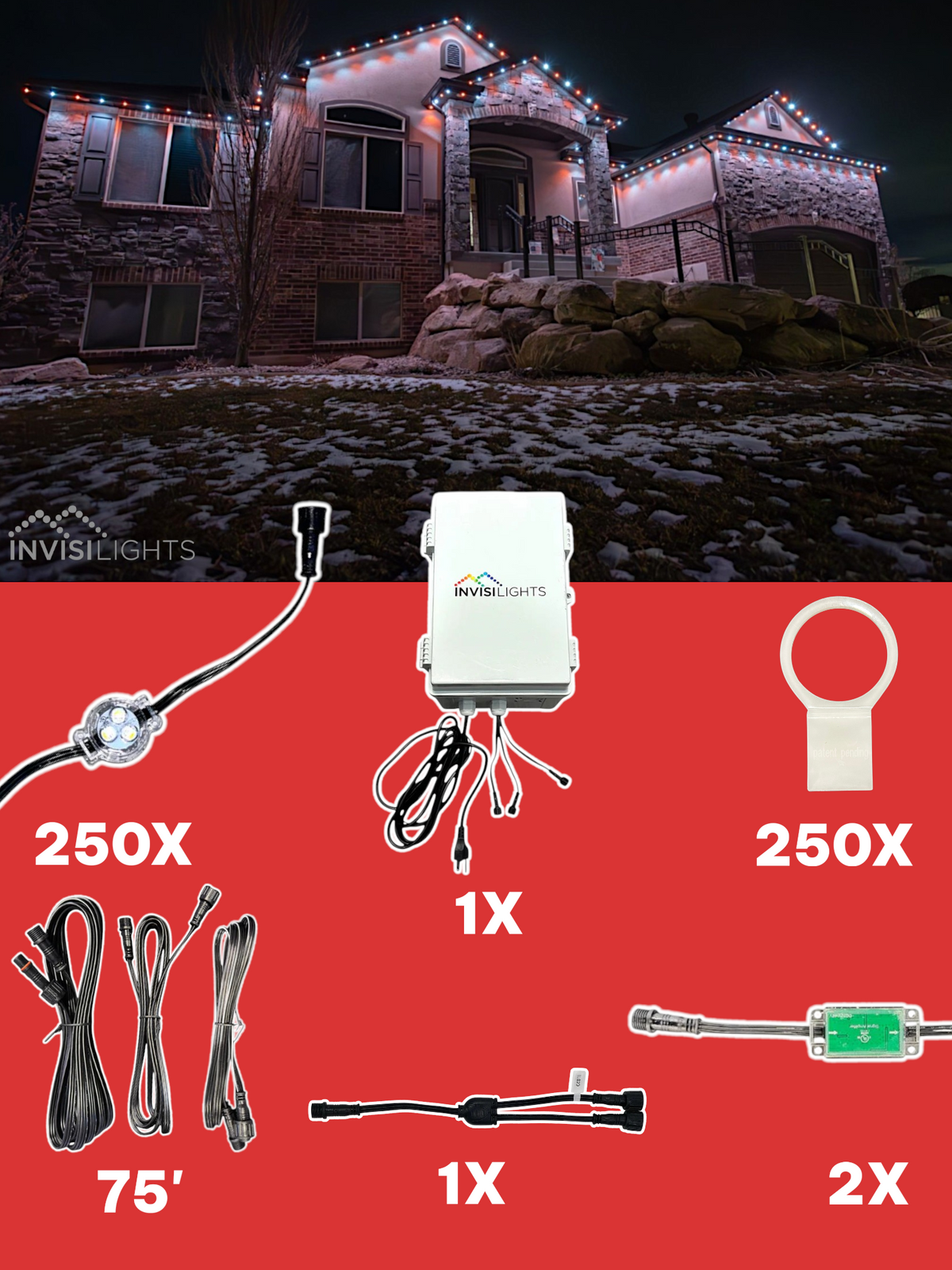 Invisi-Clips 250' Kit