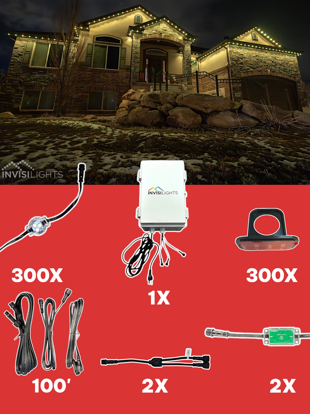 Invisi-Clips 300' Kit