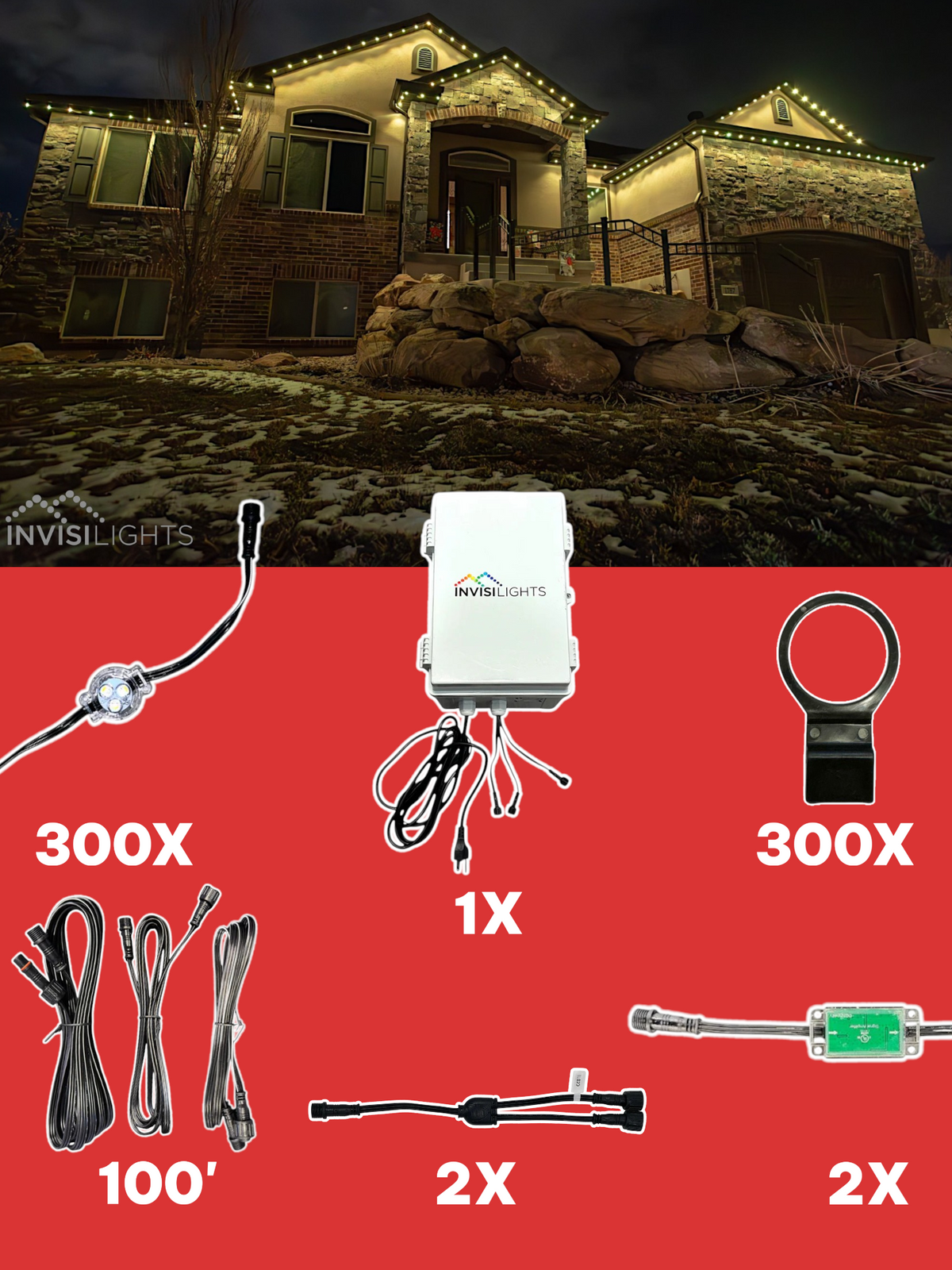 Invisi-Clips 300' Kit