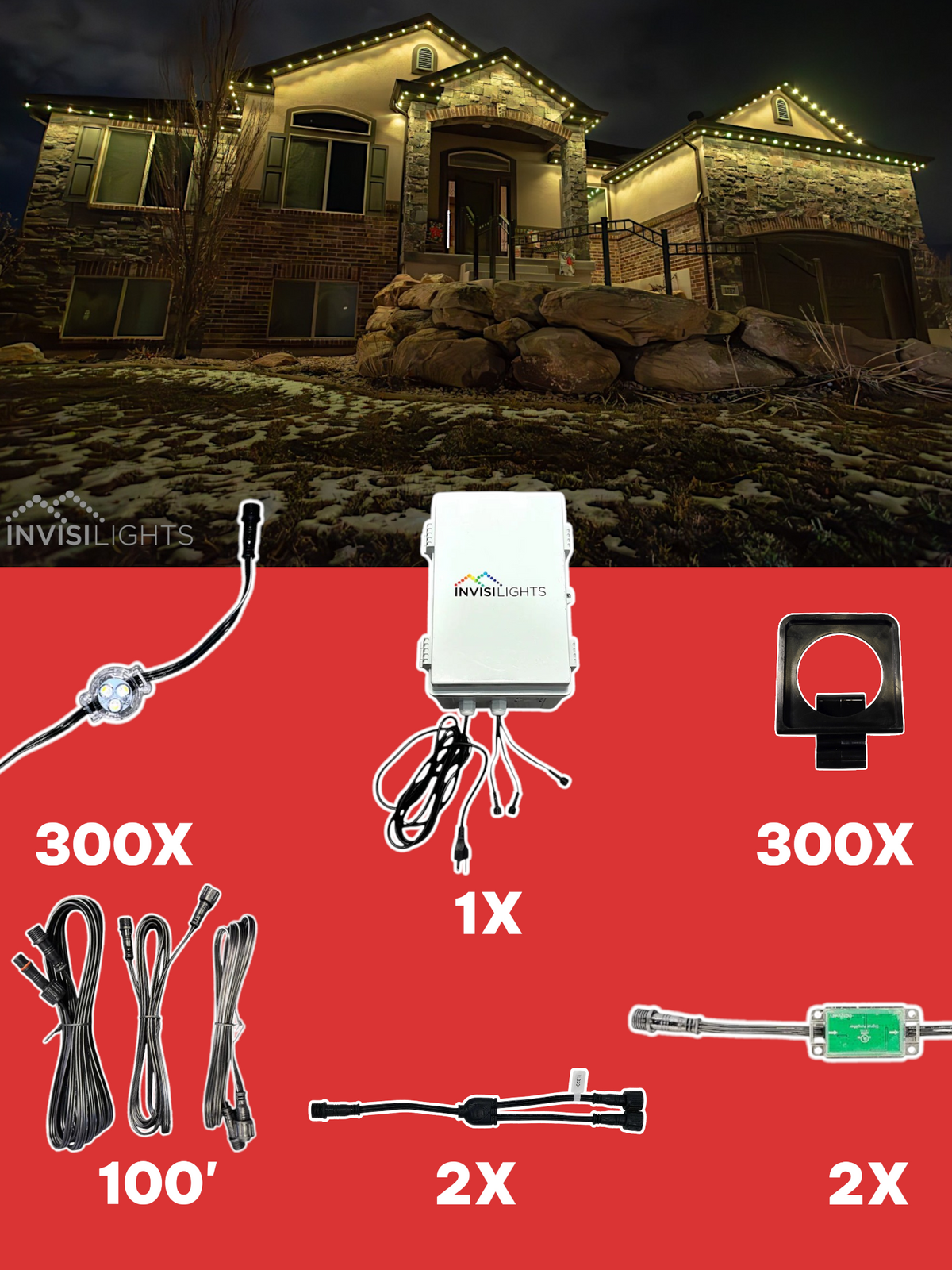 Invisi-Clips 300' Kit