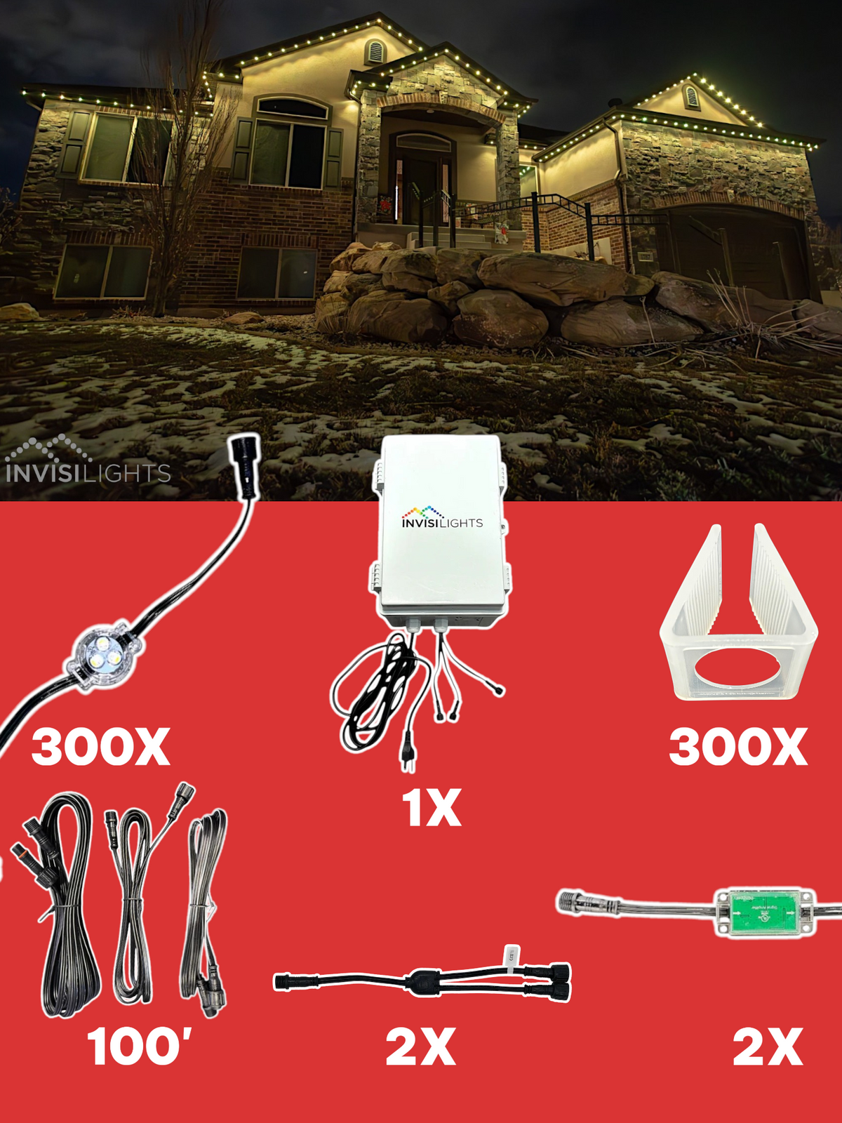 Invisi-Clips 300' Kit