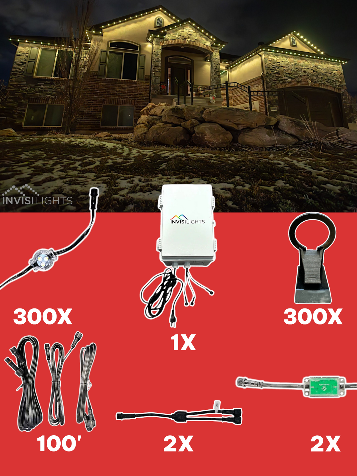 Invisi-Clips 300' Kit