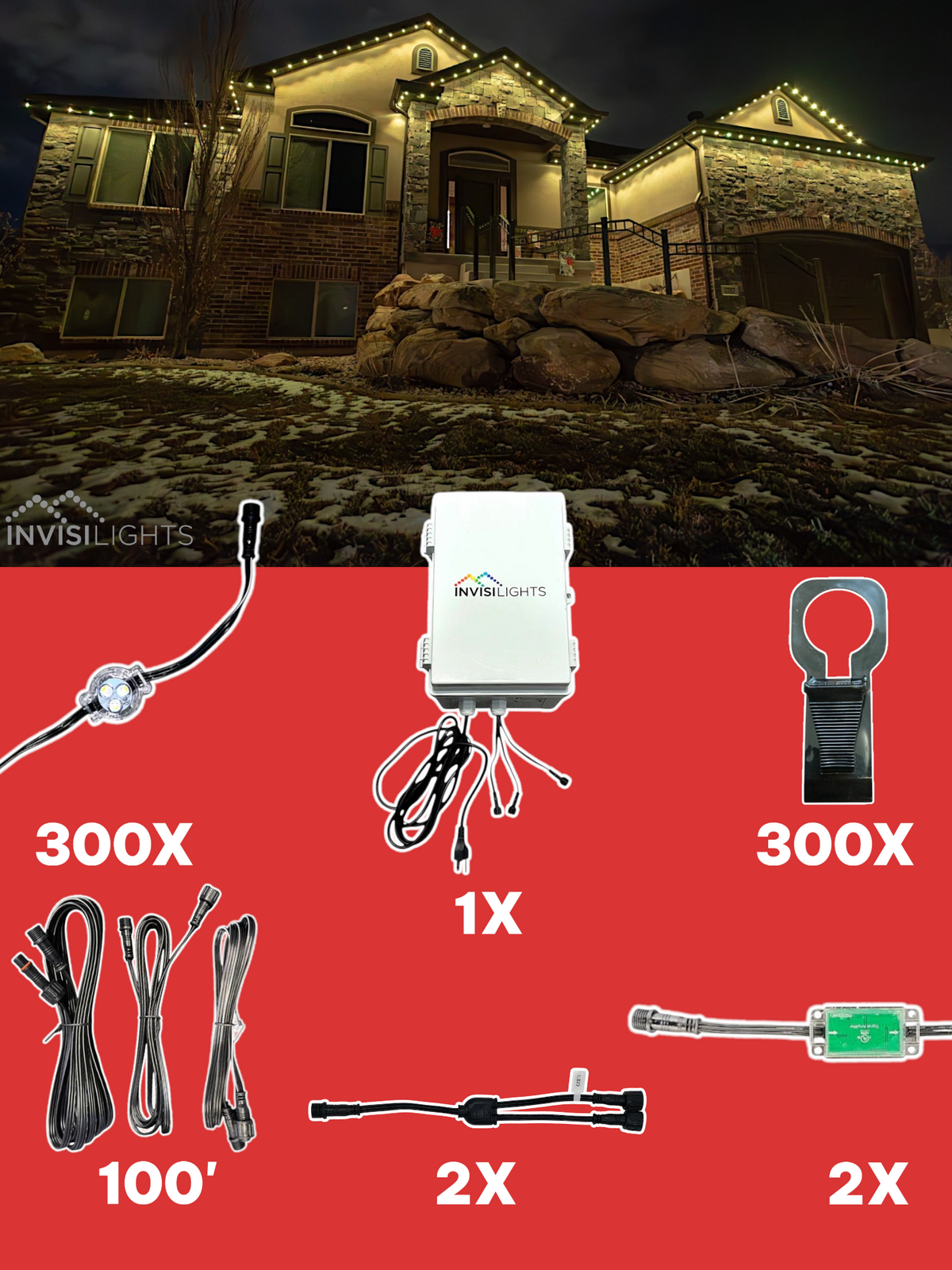 Invisi-Clips 300' Kit