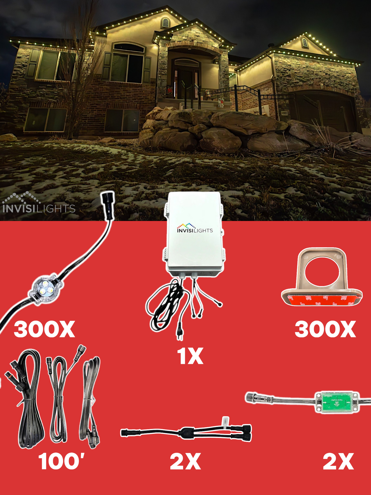 Invisi-Clips 300' Kit