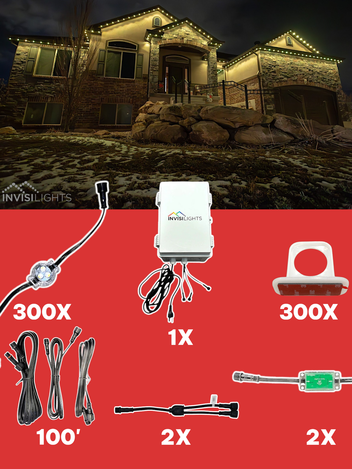 Invisi-Clips 300' Kit