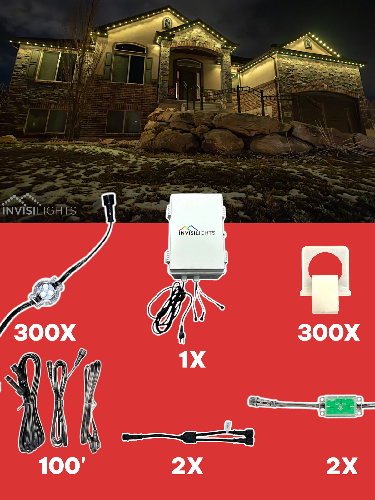 Invisi-Clips 300' Kit