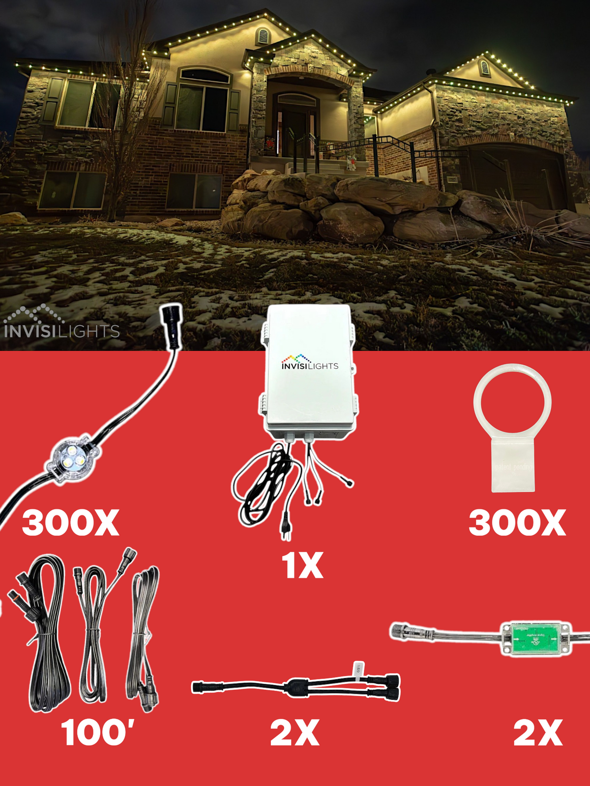 Invisi-Clips 300' Kit