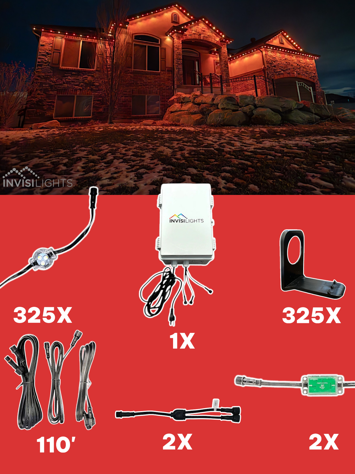 Invisi-Clips 325' Kit