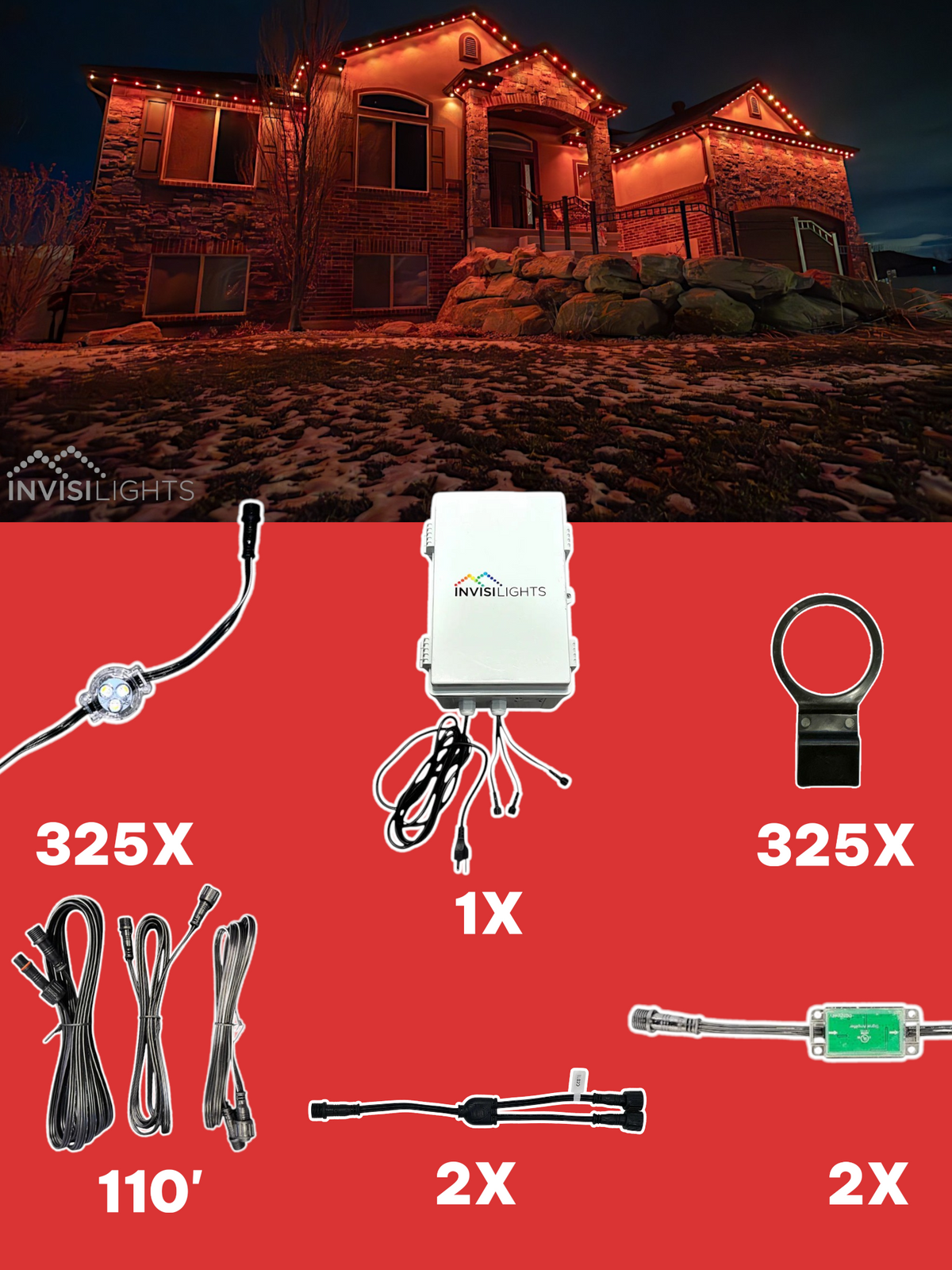 Invisi-Clips 325' Kit