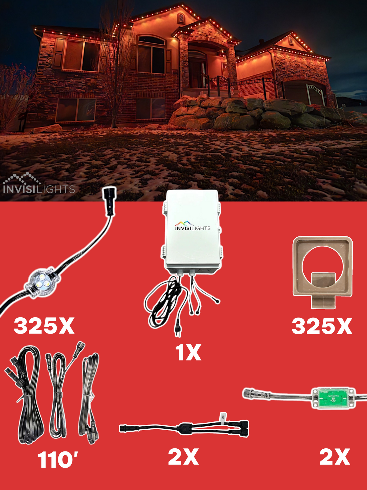 Invisi-Clips 325' Kit