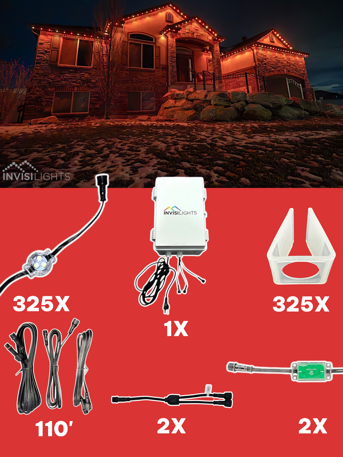 Invisi-Clips 325' Kit