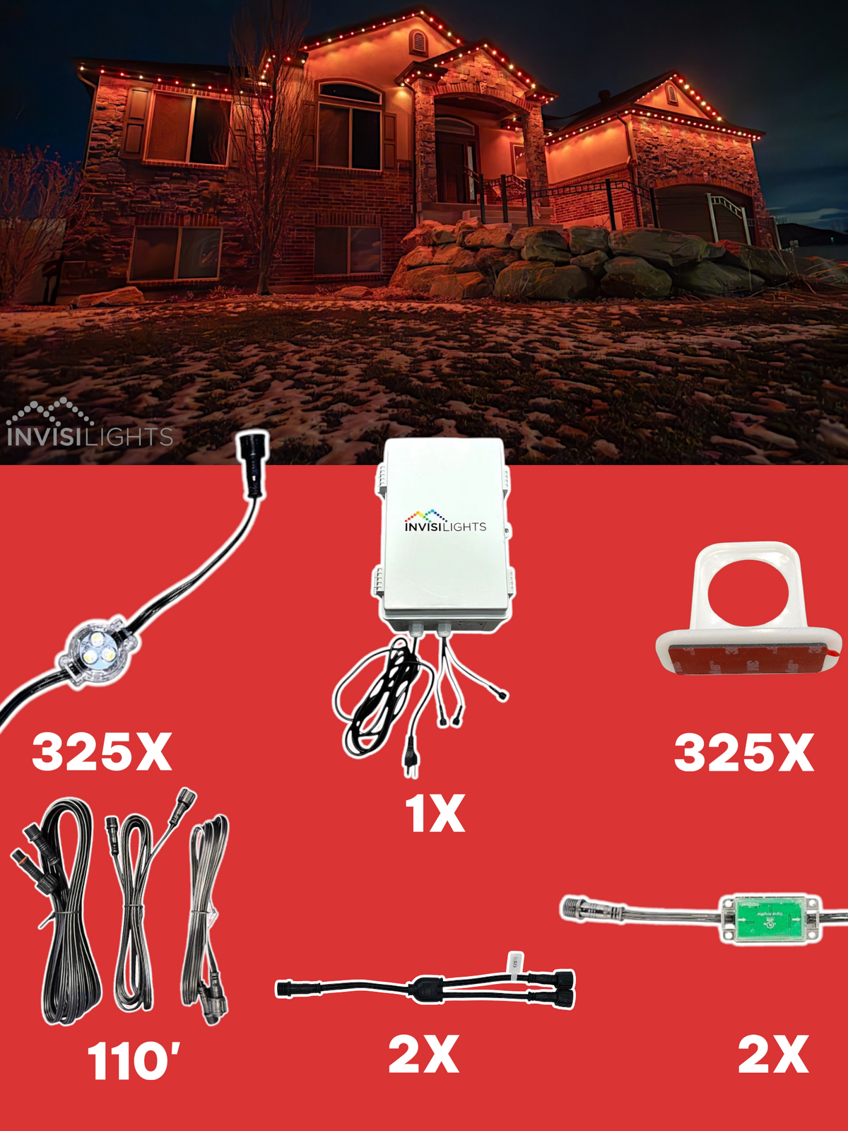 Invisi-Clips 325' Kit