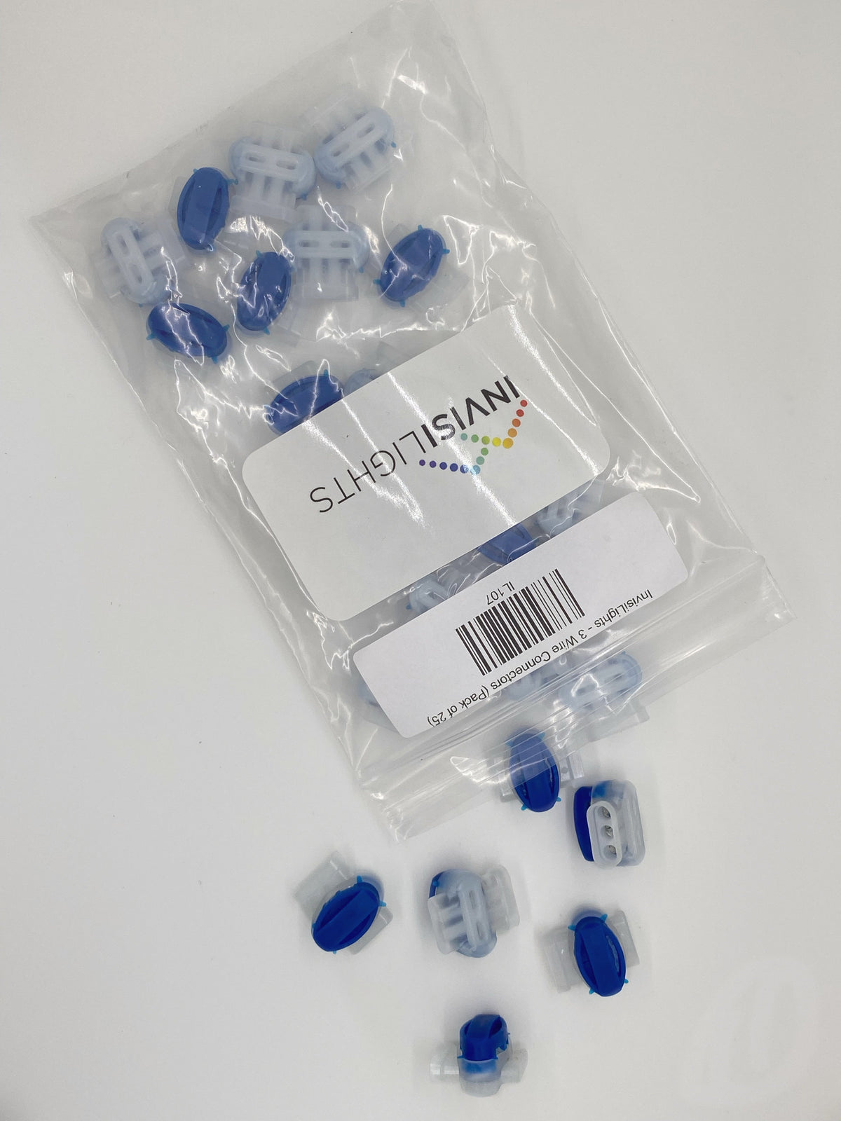 InvisiLights - 3 Wire Connectors (Pack of 25)