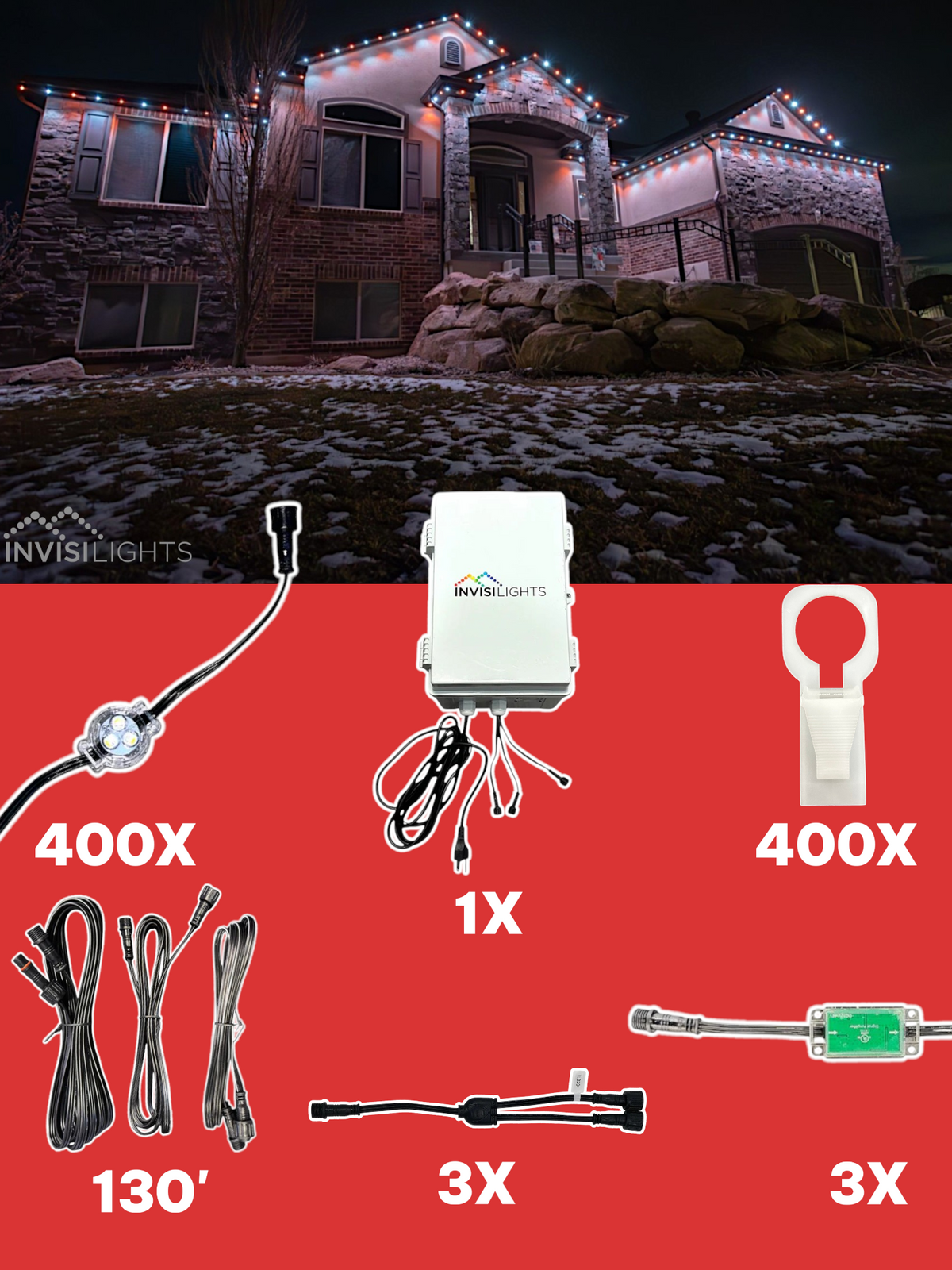 Invisi-Clips 400' Kit