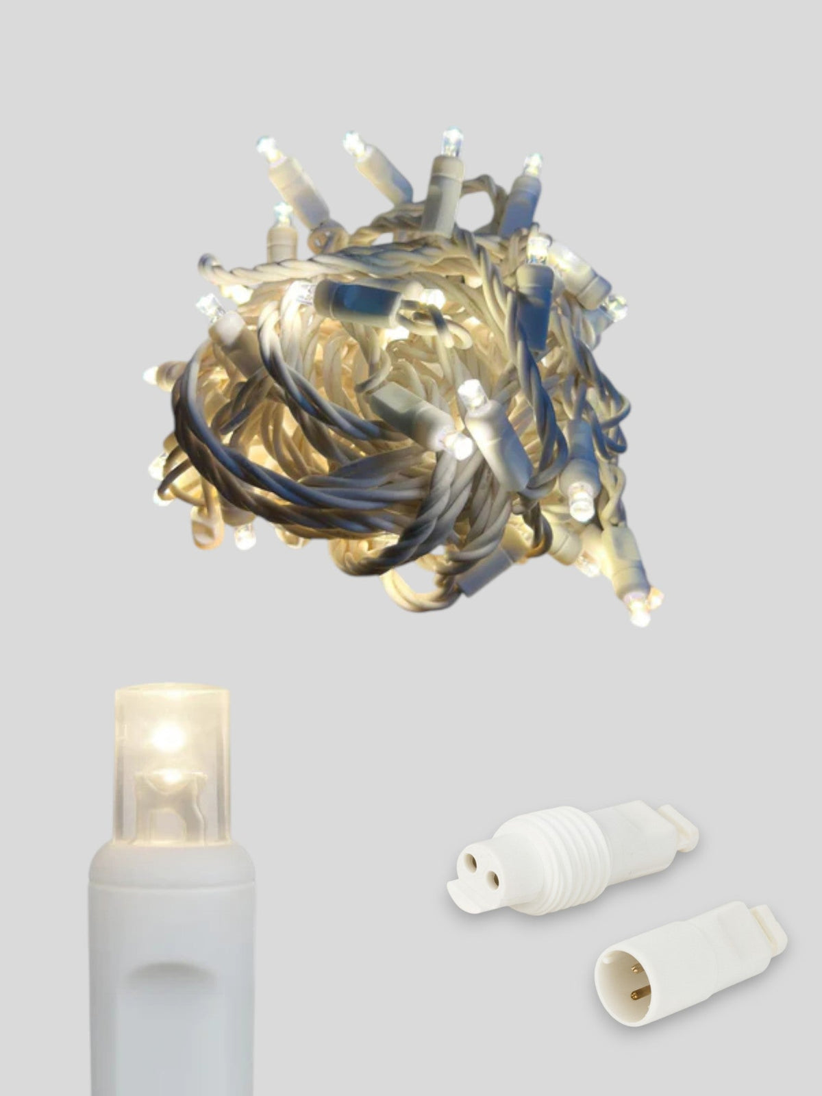 70L Coaxial Concave LED Mini Christmas Lights