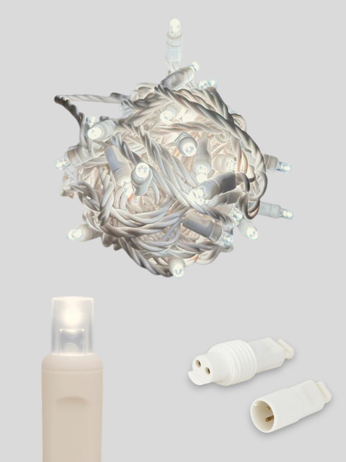 50L Coaxial Concave LED Mini Christmas Lights