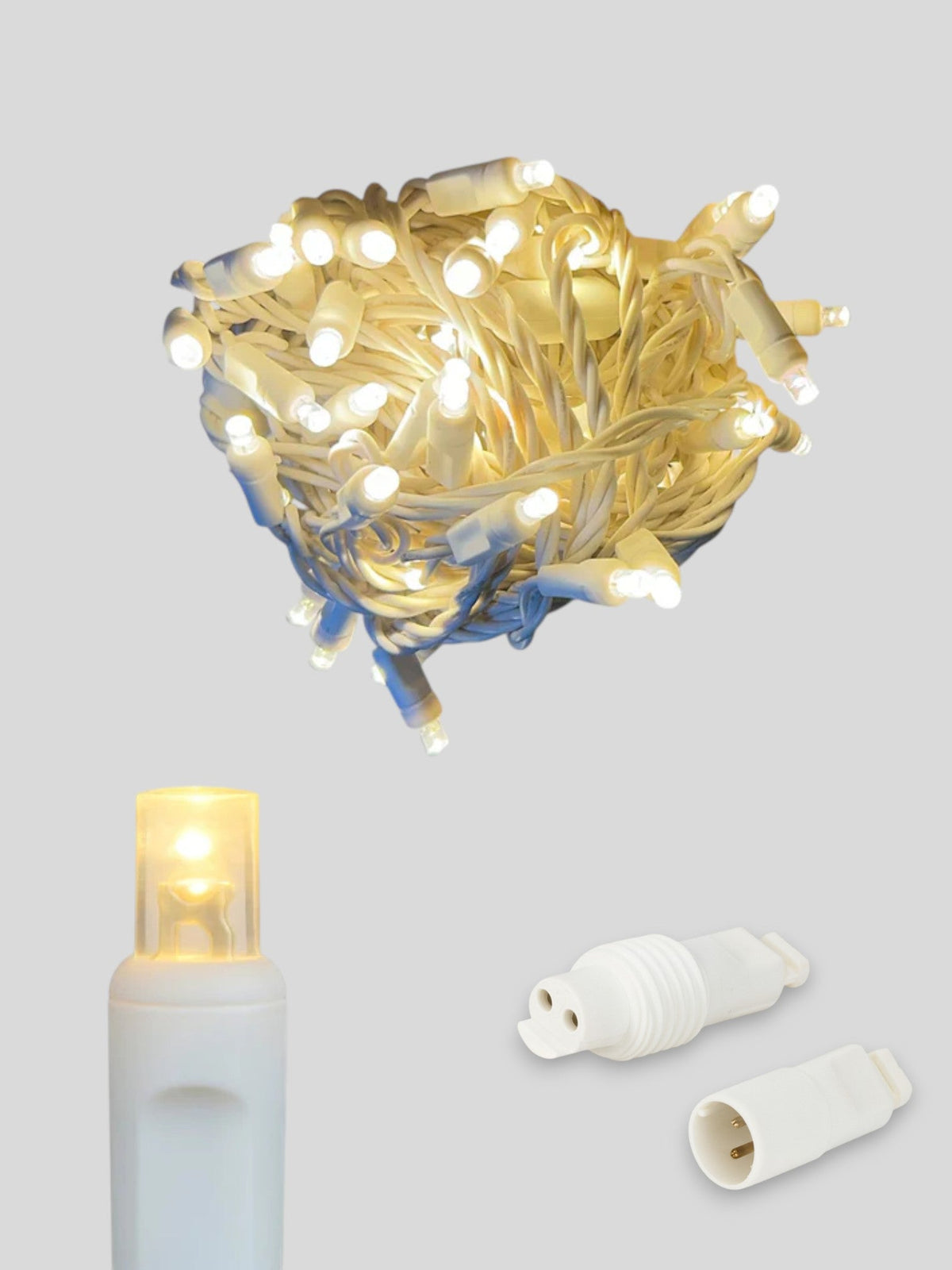 70L Coaxial Concave LED Mini Christmas Lights