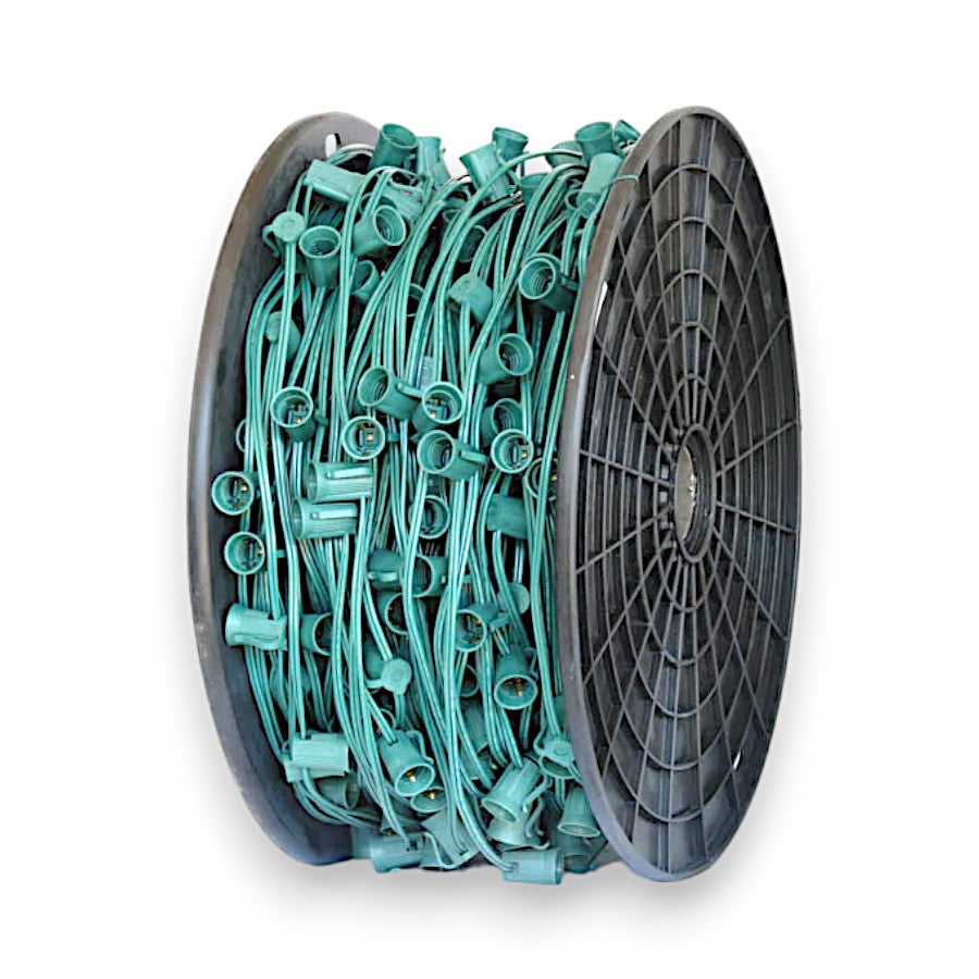 Green C9 500' Spacing Socket Spools