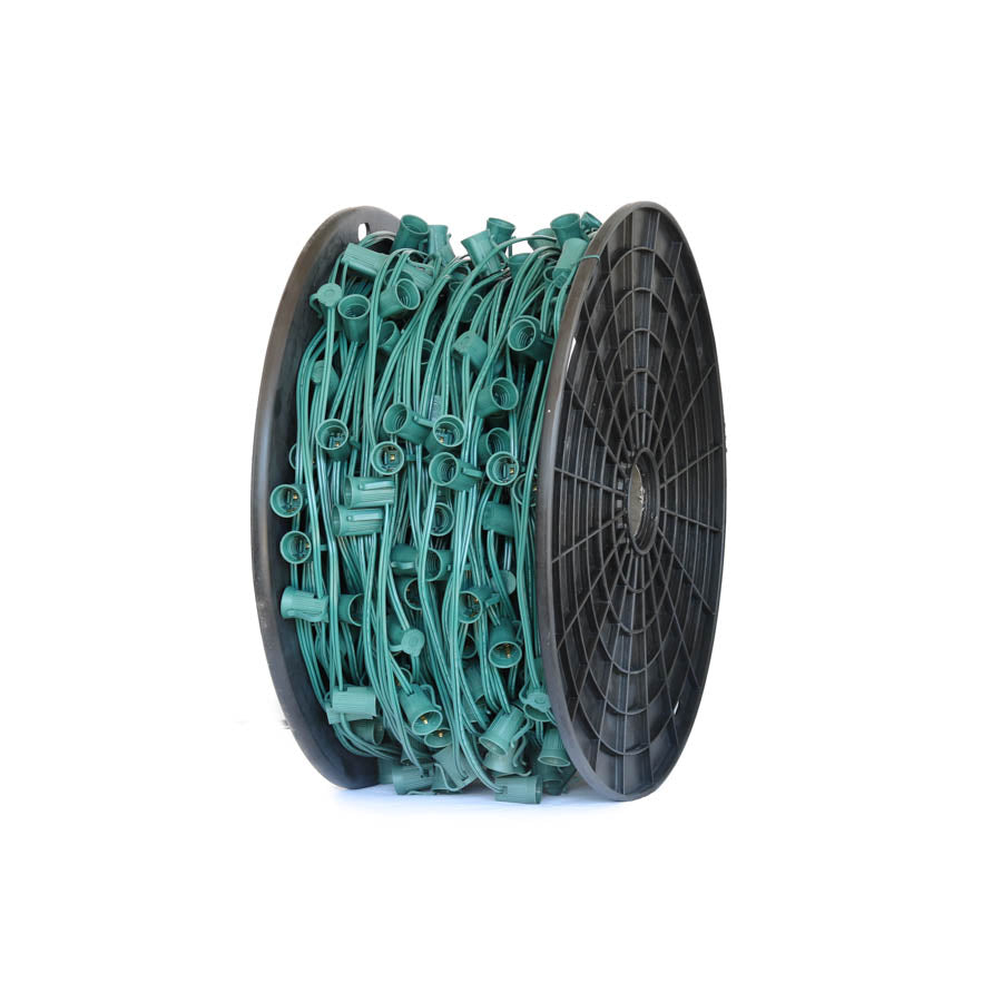Green C9 500' Spacing Socket Spools