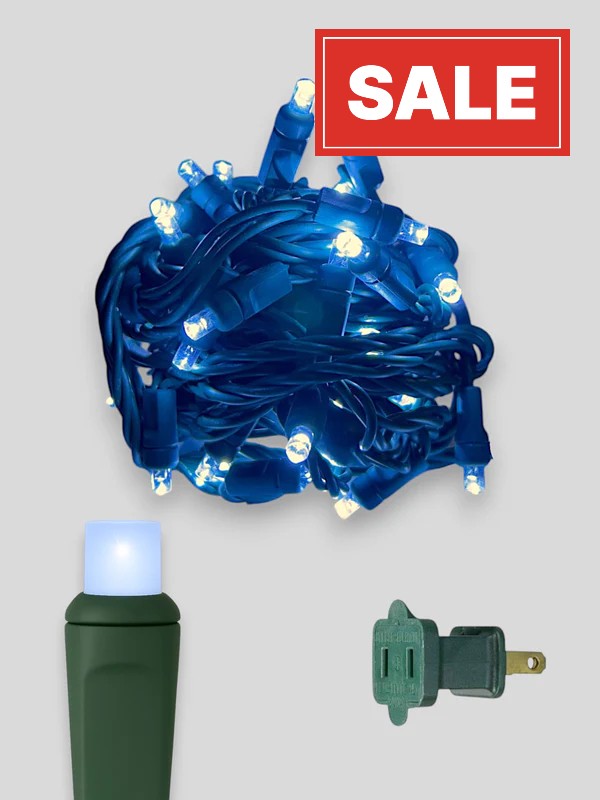 70L 4" Spacing Concave LED Mini Christmas Lights(Ball)