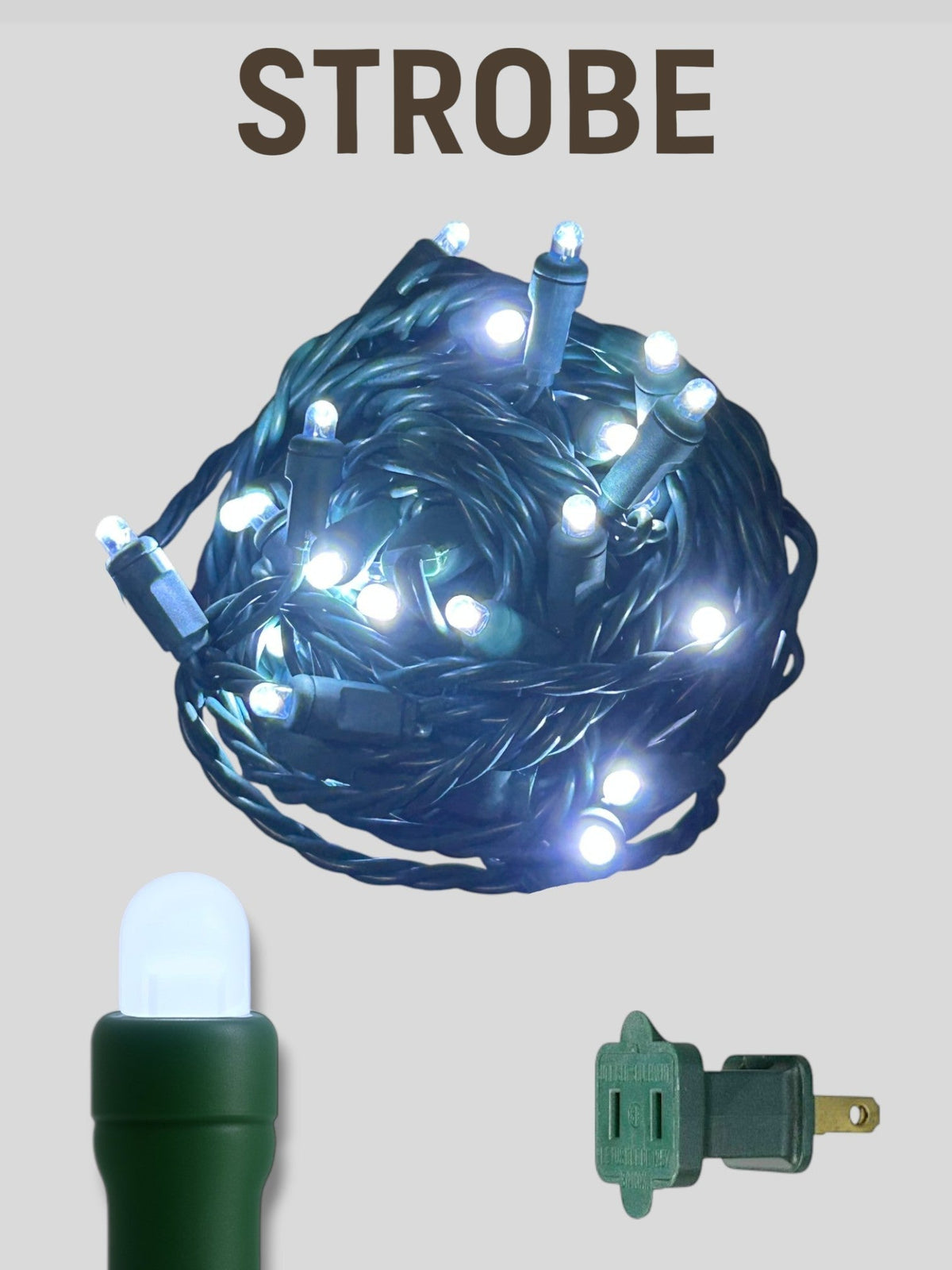 70L 4" Spacing Strobe Mini Lights