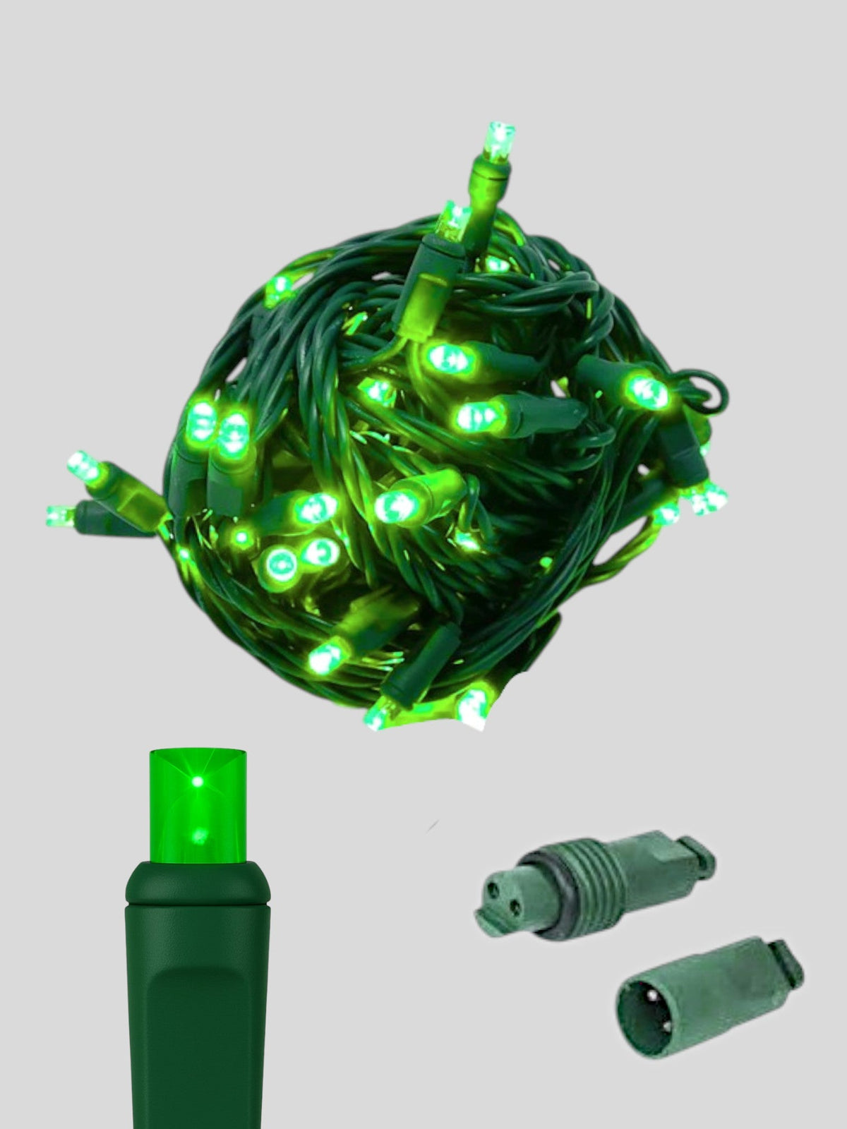 50L Coaxial Concave LED Mini Christmas Lights