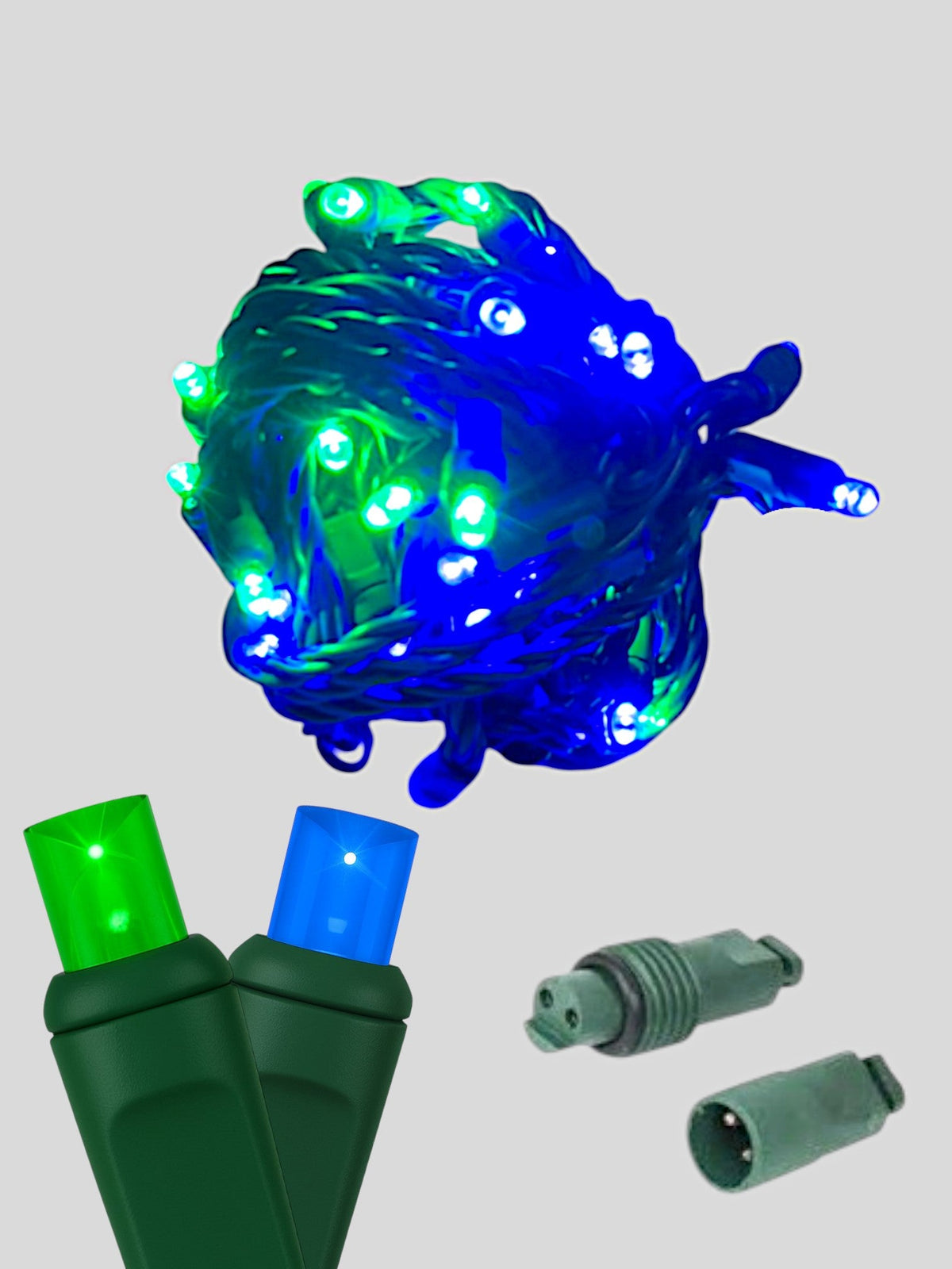 50L Coaxial Concave LED Mini Christmas Lights