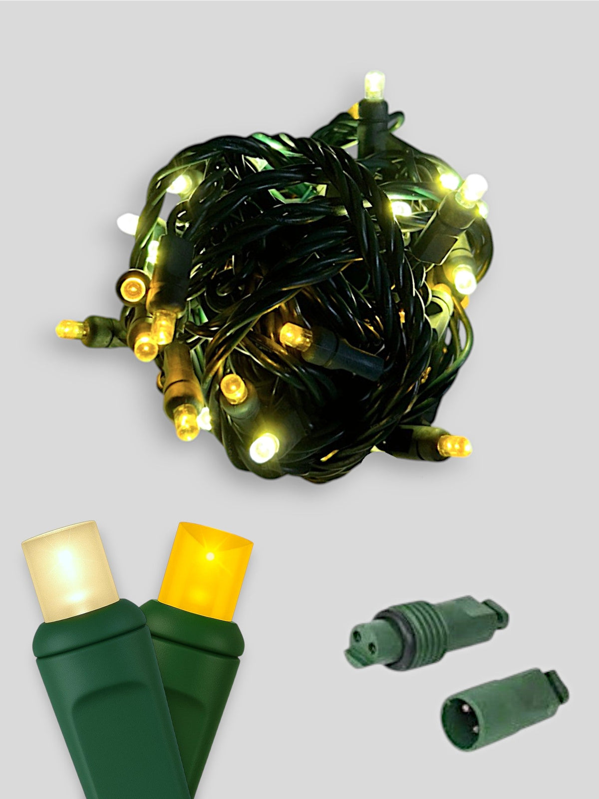 70L Coaxial Concave LED Mini Christmas Lights