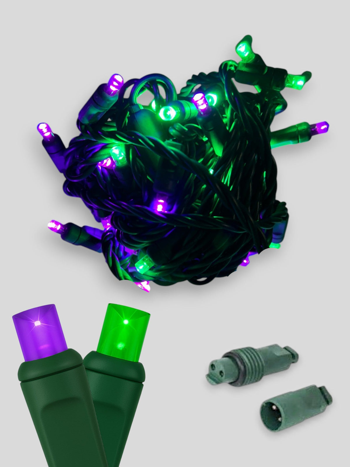 50L Coaxial Concave LED Mini Christmas Lights