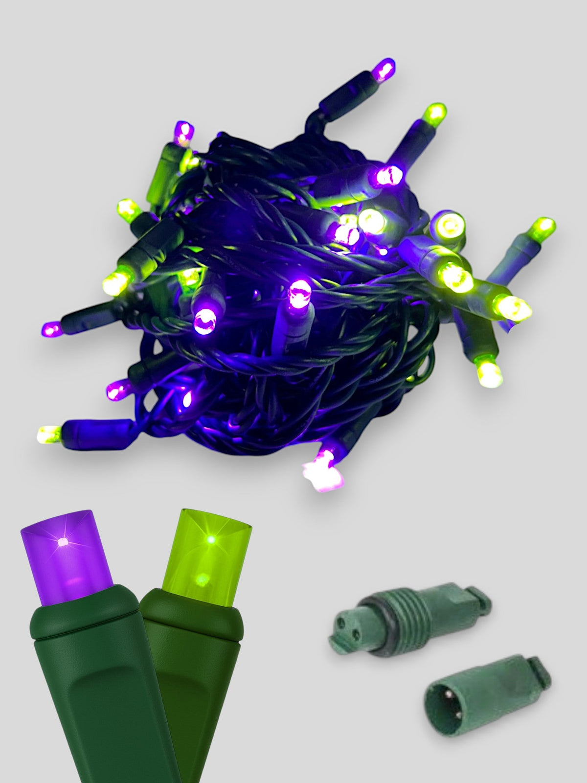 50L Coaxial Concave LED Mini Christmas Lights