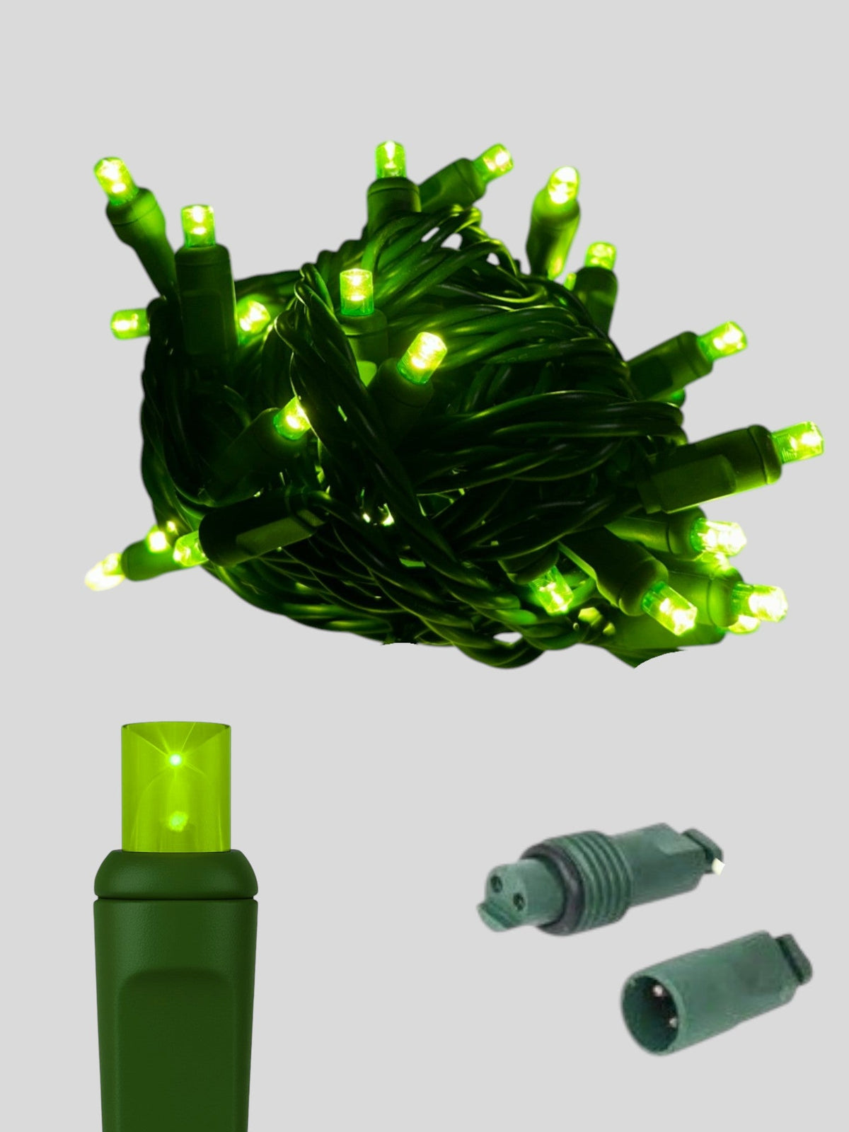50L Coaxial Concave LED Mini Christmas Lights