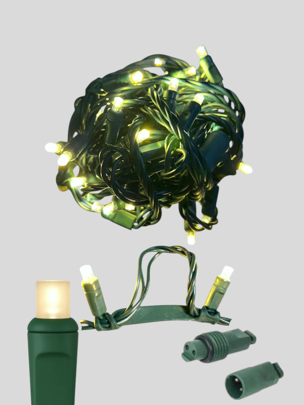70L Coaxial Concave LED Mini Christmas Lights