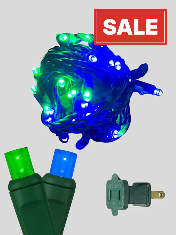 70L 4" Spacing Concave LED Mini Christmas Lights(Ball)