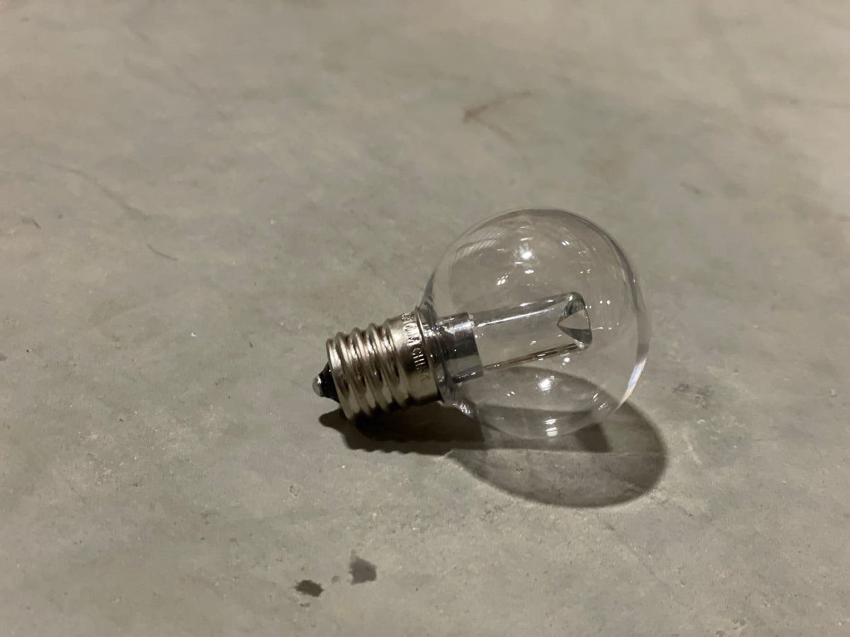 G40 E17 Base LED Bulb - Warm White