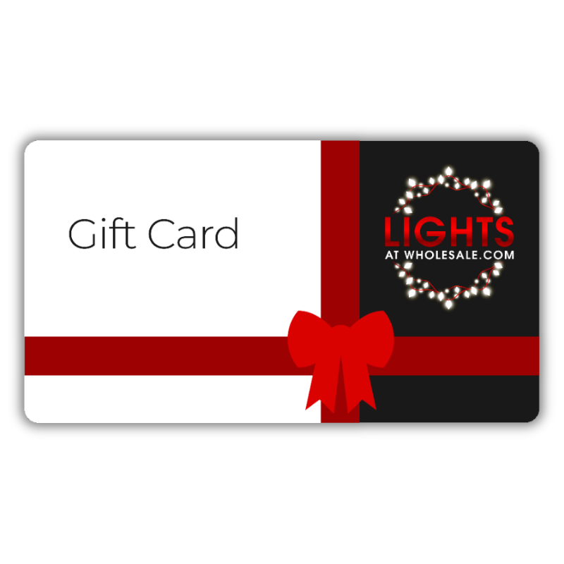 Lights at Wholesale Gift Card