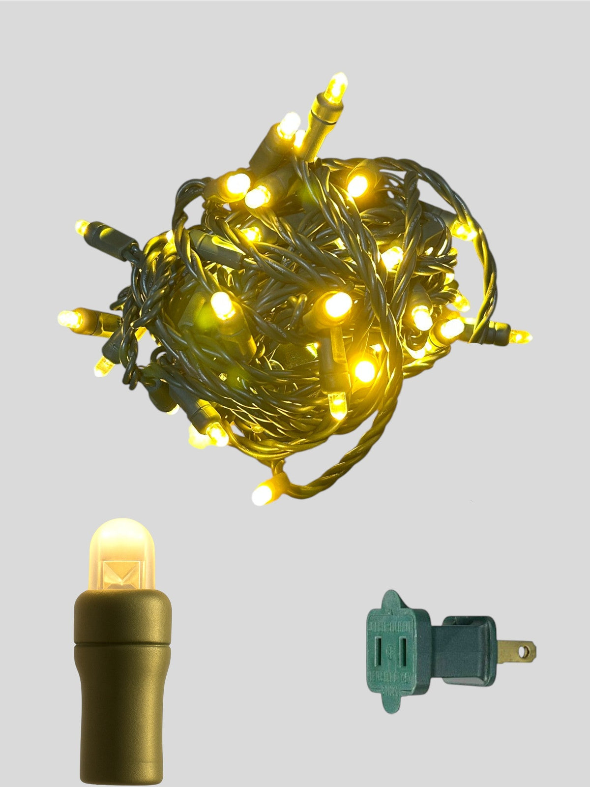 50L 6" Spacing Convex LED Mini Christmas Light (Ball)