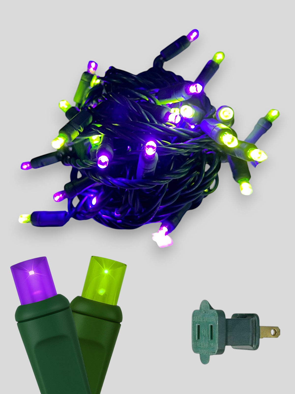 50L 6" Spacing Concave LED Mini Christmas Light (Ball)