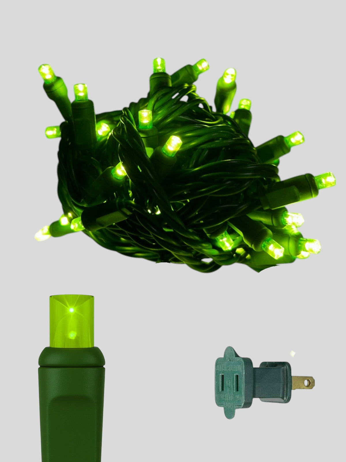 70L 4" Spacing Concave LED Mini Christmas Lights (Ball)